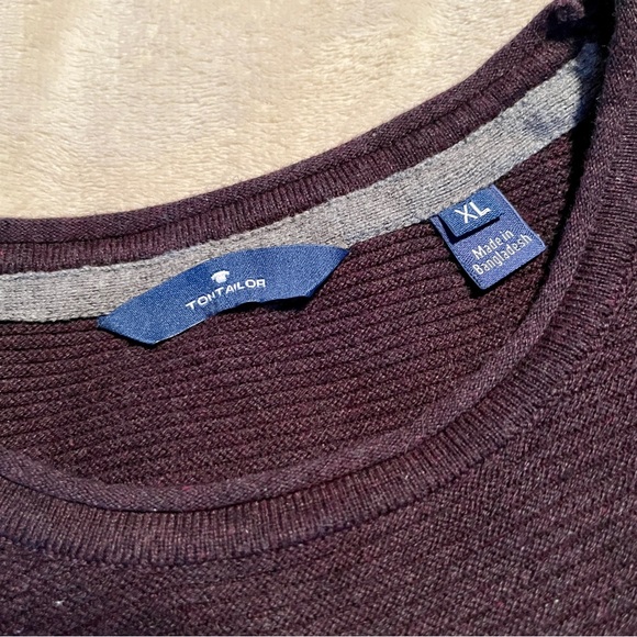 Men’s Tom Tailor Casual Knit Pullover Sweater - Picture 2 of 7